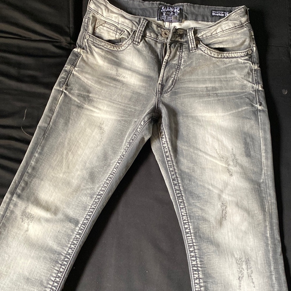 Salvage jeans size 30R gently worn new condition